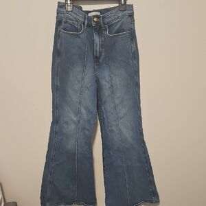 LOFT Super Flare Medium Wash Jeans